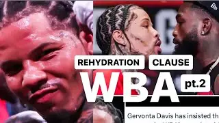 INSANE! The WBA REMOVES It's Rehydration Rule ONE DAY After Implementing It | EXPLAINED Tank v Frank
