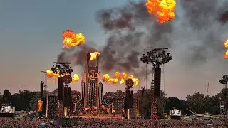 Мы поехали на концерт Rammstein в Nijmegen.