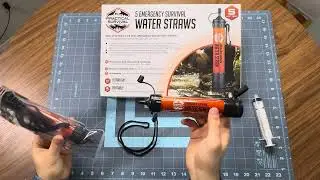 Water Filter Straws 5pk REVIEW