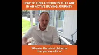 How to find accounts that are in an active buying journey | ABM fundamentals