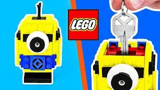 LEGO Minion with a SECRET Hidden Safe (Easy Build)