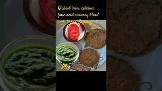 #Blood recovery food # richest iron# rich calcium food ##folic acid food # healthy food # super food