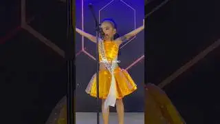 Urdaneta City,  QUINCESS FEYTH CALLANTA&rsquo;s introduction during Stellar Pageants 2023 Kids Category