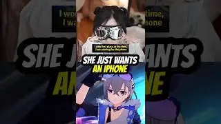She just wanted a new iphone but ended up as Silverwolf VA | Honkai Star Rail