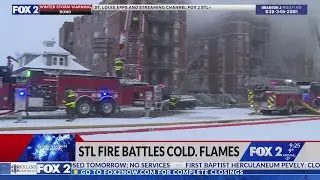 Fire damages Central West End apartment buildings, dozens displaced