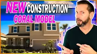 New Construction Homes in Tampa Florida | Coral Model | Southshore Bay, Crystal Lagoon