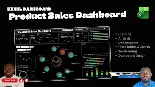 Executive Product Sales Dashboard | Let&rsquo;s Talk Excel with Freedom