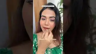 Sweat proof Monsoon Makeup ✨Nude Brown Look #makeup #makeuptutorial #grwm