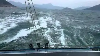 Catamaran BA&Ntilde;ULS 60 / MC&sup2;60 #1 Mach&sup2; sailing in Hong Kong (2/2)