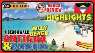 📌8.8🌟 HIGHLIGHTS - JOLLY BEACH - ANTIGUA & BARBUDA 🇦🇬 (Amazing Antigua- Perfect secluded paradise!✨)