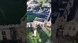 The Bishop's Palace - Wells, Somerset. #stunningdrone #aerialdronefootage #drone #wells #somerset