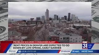 Rent prices could be on the decline in Denver come May or June