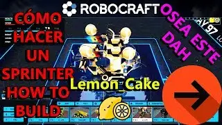 😍#Robocraft - &iquest;C&Oacute;MO hacer un SPRINTER + PLASMA + SMG? 👍 #2 - TUTORIAL 😊2019