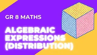 Grade 8 Maths Algebraic expressions - Distribution