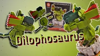 Baby Dilophosaurus Lego | Speed Buil 4K | X-Bricks