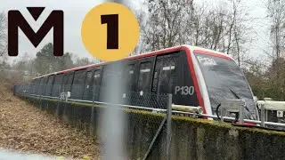 Vid&eacute;o [M&Eacute;TRO] Ligne 1 🟡 Perturbation Anticolison Coupure HT + Trajets Et Passages