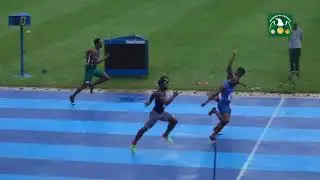 Oduduru Divine wins men's 100m final at the African Tour