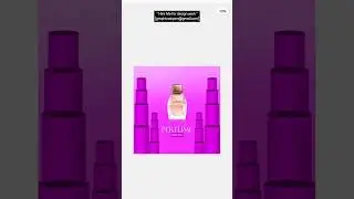 Let's Design Perfume Ads Poster | #photoshop #coreldraw #adobeillustrator #graphicdesign #ytshorts