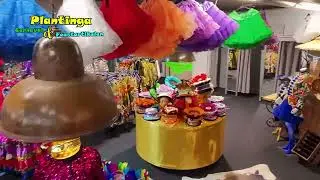 Bekijk de winkel van Plantinga Carnaval vanuit een drone - Welkom bij Plantinga Carnaval