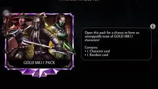 Gold mk11 pack opening