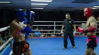 Simón Lara Vs Hans Romero (Muay Thai Amateur)