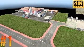 ETS2 TIMELAPSE 4K | Creating my own map | 1