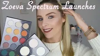 NEW ZOEVA SPECTRUM COLLECTION I FIRST LOOK & SWATCHES I SIAN VELAZQUEZ