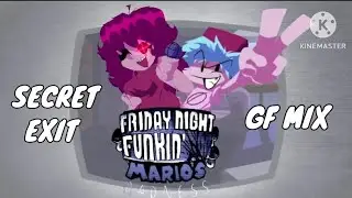 Secret exit (All stars good ending) but girlfriend sing it / Mario's madness v2 gf mix