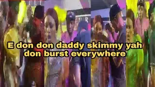 e don burst esther edokpayi live on stage with daddy skimmy yah