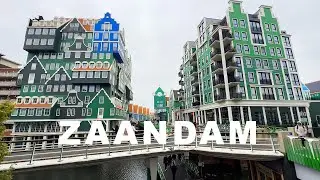 ZAANDAM Walk 🇳🇱 | A Real-Life LEGO Town | Netherlands Vlog 2025