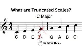 Advanced Music Theory - Truncated Scales for Improvisation and Composition