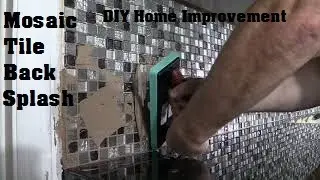 tile kitchen back splash ep.3 | clean up | grout