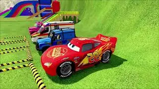 ​Lightning McQueen&rsquo;s Crazy Stunt Adventure🏎️💨​#McQueenStunts#GamerLife#KidsVideo #viralvideo#gaming 