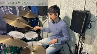 Cómo interpretar partituras en la batería: Capítulo 13 Estudio 2