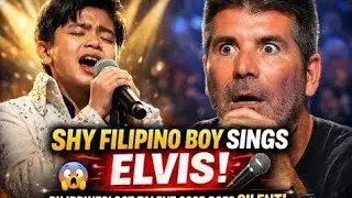 No One Expected This Shy Filipino Boy to Sing Elvis &mdash; Philippines&rsquo; Got Talent 2025 Goes Silent 😮🎤&rdquo;