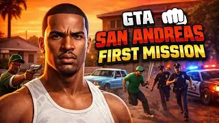 First mission of gta san andreas @cyber gaming 