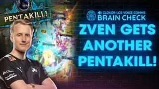 THE PENTAKILL COMES HOME FOR ZVEN! | Cloud9 LCS 2021 Summer Week 9 Voice Comms