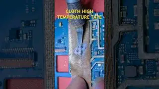 CLOTH HIGH TEMPERATURE TAPE TESTING #trending #mobilerepairing #shots