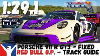 iRacing Porsche 911 992 R GT3 Red Bull Guide - 1:29.1 - Porsche GT3 Red Bull Track Guide