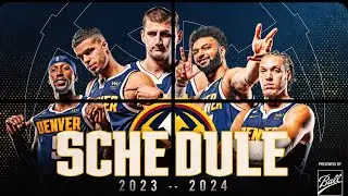 Denver Nuggets Schedule Release