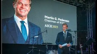 Martin G. Pedersen at AICE 2023 (Short Speech)