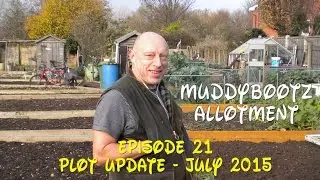 MuddyBootz Allotment #21 - July 2015 Plot Update