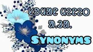 Santali Education - Grammar (Synonyms)