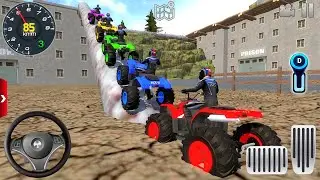 Impossible Dirt Quad Bikes Racing Simulator - Extreme Motocross ATV mud Stunts - Android Gameplay #1