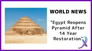 AcTV News Demo Newscast 2.5: &ldquo;Egypt Reopens Pyramid After 14 Year Restoration&rdquo;