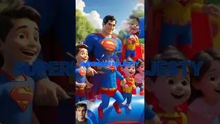 Superman Family&rsquo;s Day Off 😄🔥 | From Bouncy Fun to BBQ Madness! #superman #supermanfamily