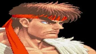Super Street Fighter II New Challengers-Ryu (Ryu Hoshi)-Arcade Playthrough