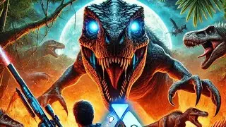 Playing Ark Survival//single player||primal fear mod||in this dinosaur open world game #gaming #ark