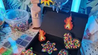 Hama beads. Pasižaidimai. #asmrlietuviskai 