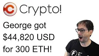 ★ George got $44,820 USD for selling 300 ETH!